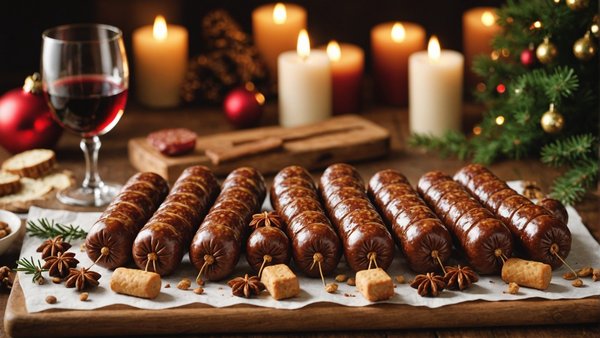 Calendrier avent saucisson maison bayle: délices gourmands de noël