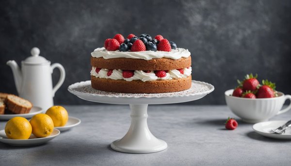 Élevez vos douceurs avec un présentoir à gâteau élégant